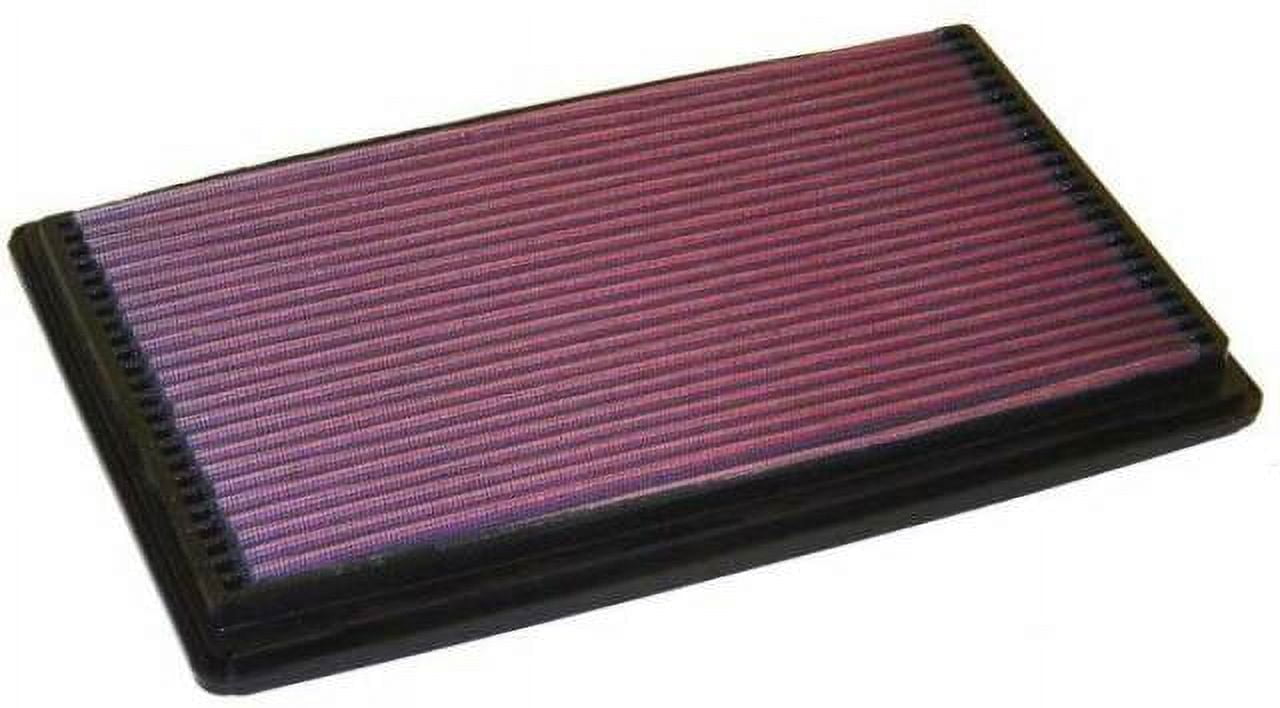 K&N Performance High-Flow Engine Air Filter: Washable, Multi-Layer Protection, Engineered to Boost Horsepower, 33-2140-1
