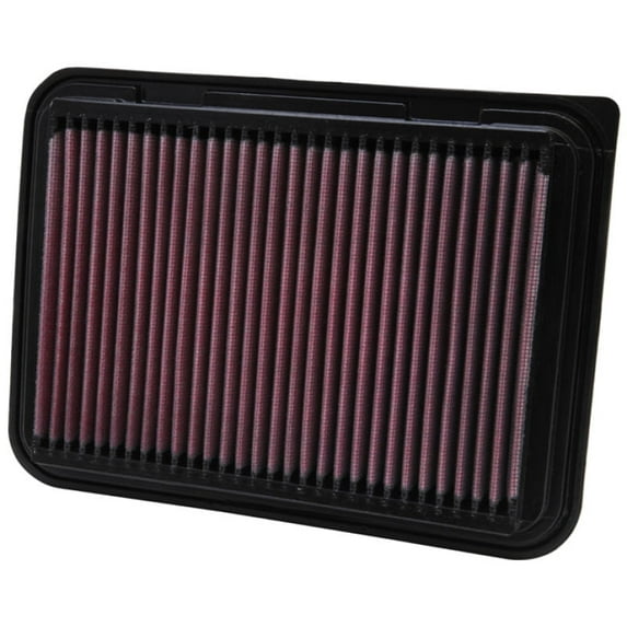 K&N Engine Air Filter: High Performance, Premium, Washable, Replacement Filter: 2002-2019 Toyota (Auris, Avensis, Corolla, Vitz, Yaris, Verso, Probox, Ractis, Wish, Alion, Premio), 33-2360