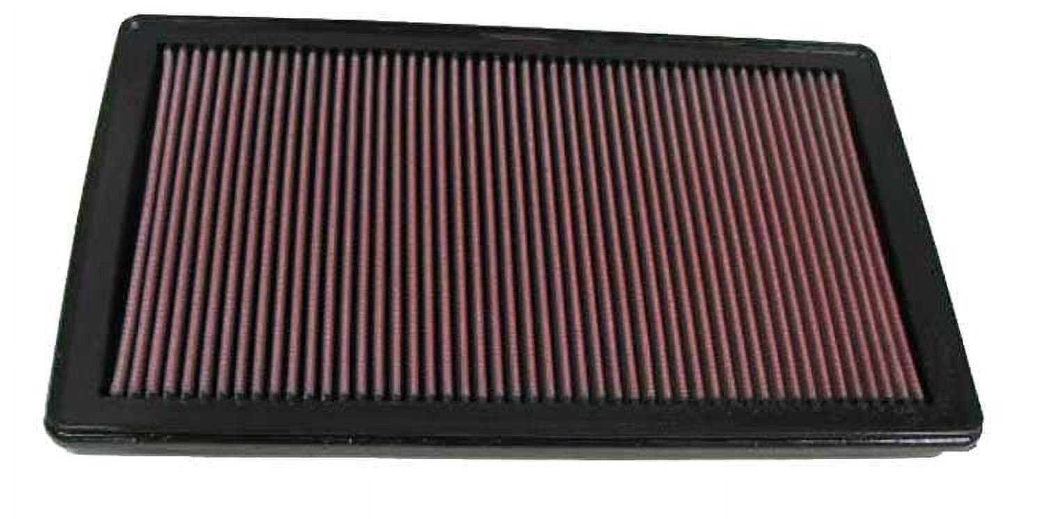 K&N Performance High-Flow Engine Air Filter: Washable, Multi-Layer Protection, Engineered to Boost Horsepower, 33-2284