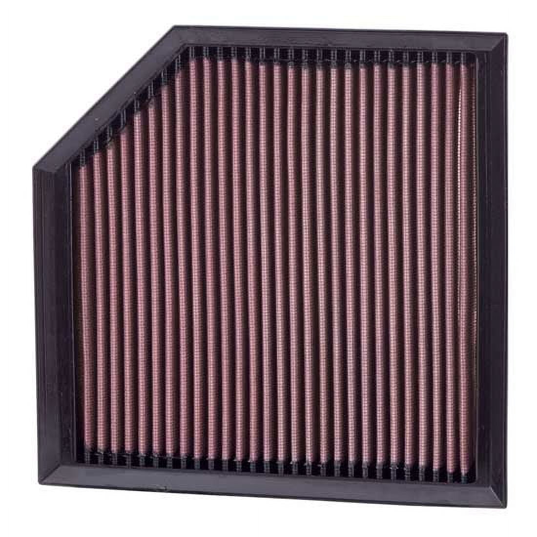 K&N Performance High-Flow Engine Air Filter: Washable, Multi-Layer Protection, Engineered to Boost Horsepower, 33-2400