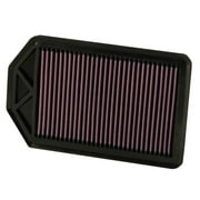 K&N Performance High-Flow Engine Air Filter: Washable, Multi-Layer Protection, Engineered to Boost Horsepower, 33-2377