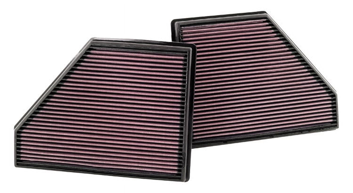 K&N Performance High-Flow Engine Air Filter: Washable, Multi-Layer Protection, Engineered to Boost Horsepower, 33-2407
