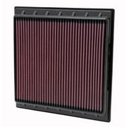 K&N Performance High-Flow Engine Air Filter: Washable, Multi-Layer Protection, Engineered to Boost Horsepower, 33-2444
