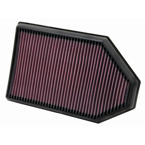 K&N Engine Air Filter: High Performance, Premium, Washable, Replacement Filter: 2011-2019 Chrysler/Dodge V6/V8 (Charger, Challenger, 300), 33-2460