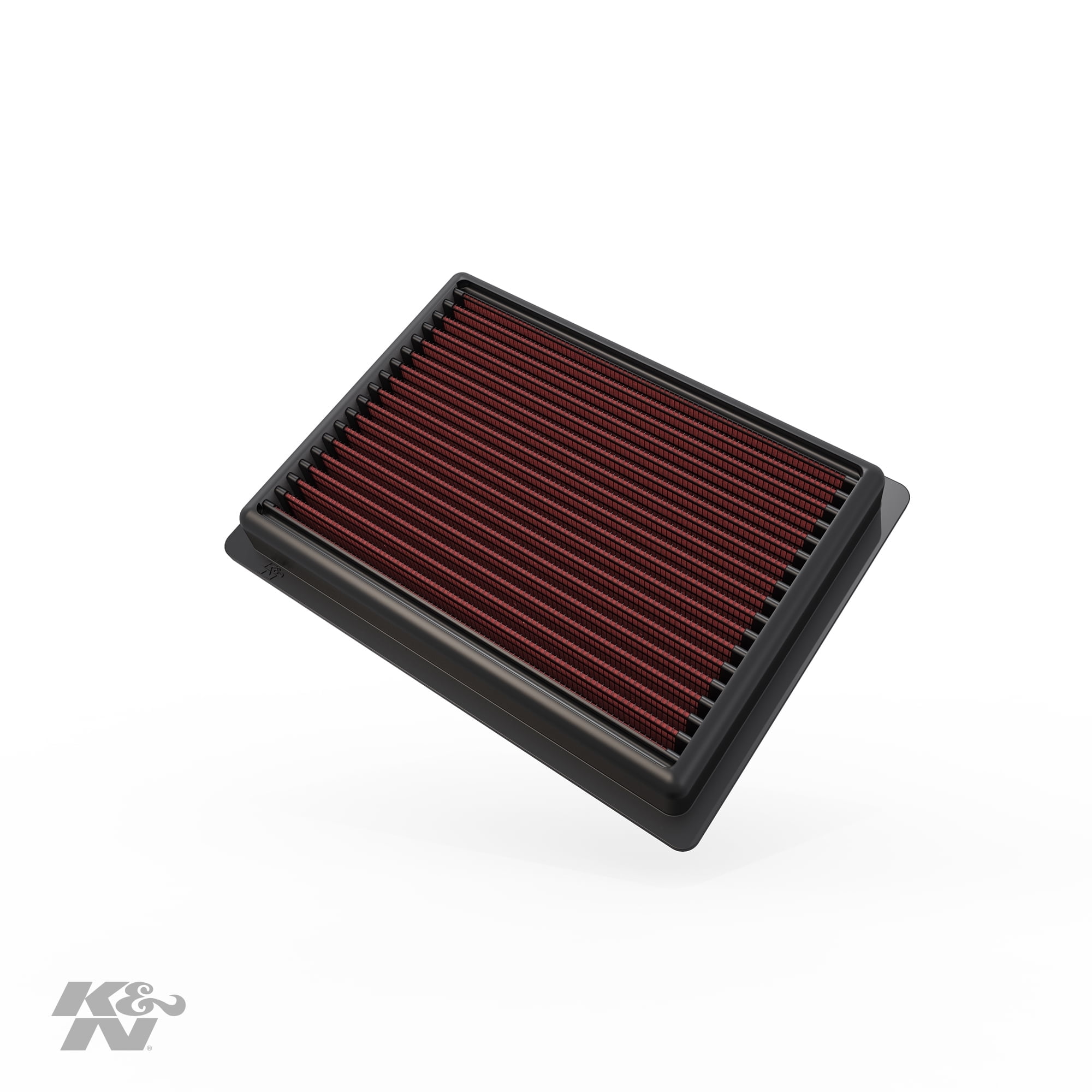 K&N Performance High-Flow Engine Air Filter: Washable, Multi-Layer Protection, Engineered to Boost Horsepower, 33-5002