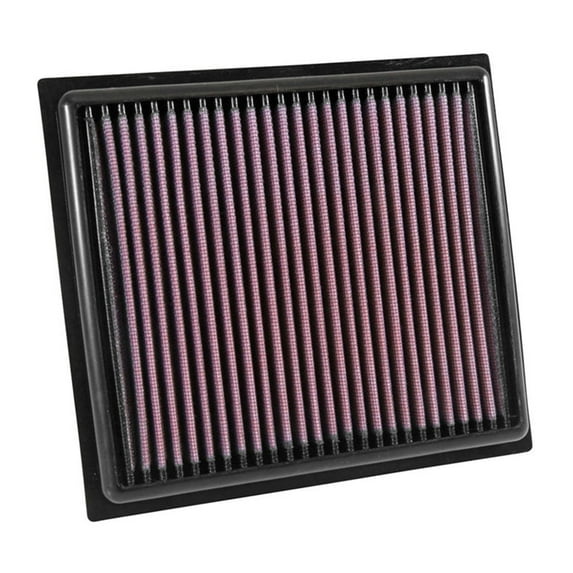 K&N Engine Air Filter: High Performance, Premium, Washable, Replacement Filter: 2014-2019 Jeep/Fiat L4 1.4/1.6/2.4 L (Compass, Renegade, 500x), 33-5034