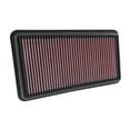 thumbnail image 1 of K&N Engine Air Filter: High Performance, Premium, Washable, Replacement Filter: 2015-2017 Chrysler 200, 33-5025, 1 of 10