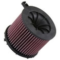 thumbnail image 1 of "K&N Engine Air Filter: High Performance, Premium, Washable, Replacement Filter: 2015-2018 AUDI (A4, A4 Quattro, A5, A5 Quattro, A5 Sportback, Q5 II), E-0648", 1 of 9