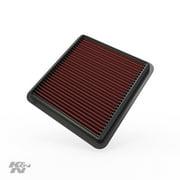 K&N Performance High-Flow Engine Air Filter: Washable, Multi-Layer Protection, Engineered to Boost Horsepower, 33-5042