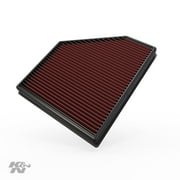 K&N Performance High-Flow Engine Air Filter: Washable, Multi-Layer Protection, Engineered to Boost Horsepower, 33-5047