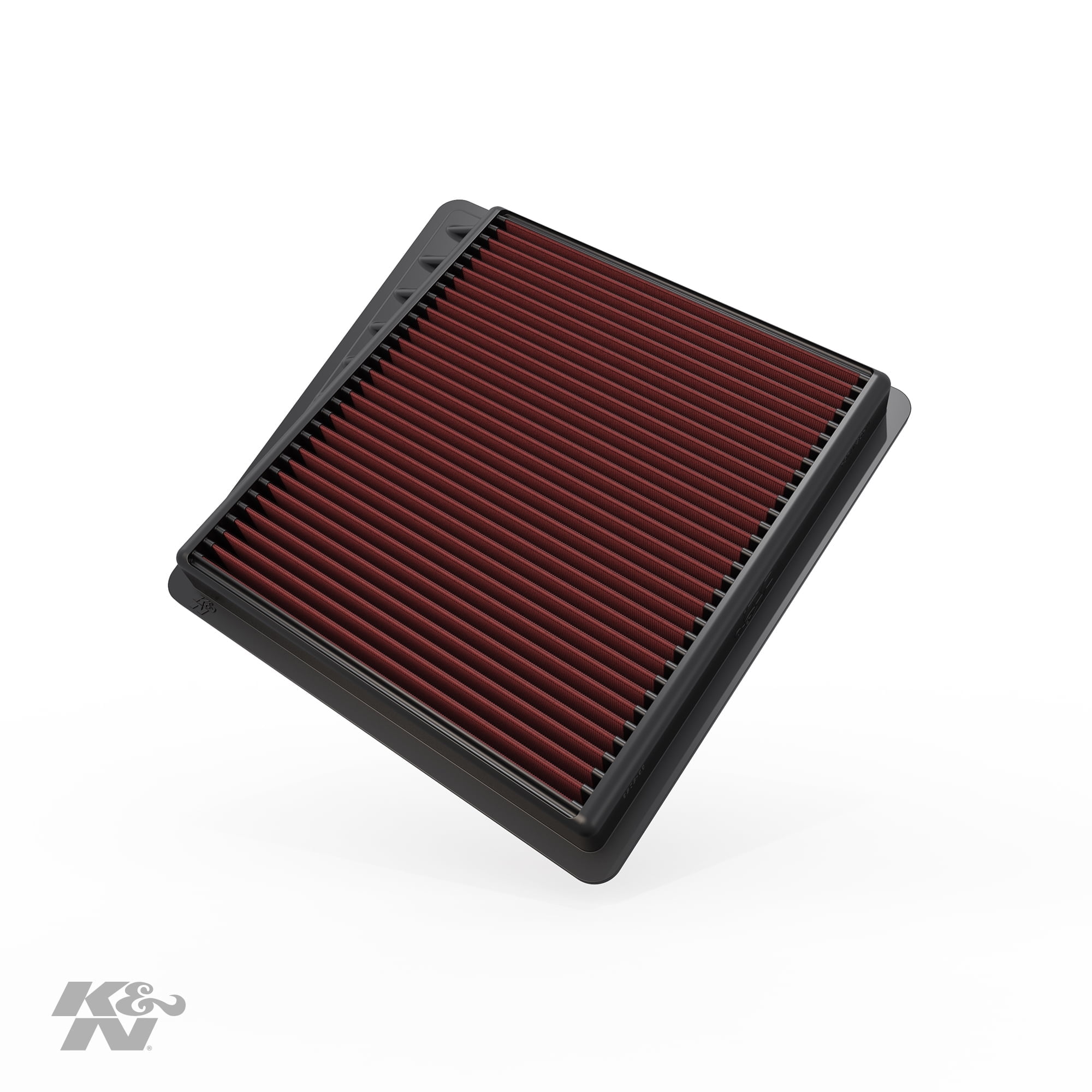 K&N Performance High-Flow Engine Air Filter: Washable, Multi-Layer Protection, Engineered to Boost Horsepower, 33-5058