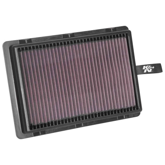 K&N Performance High-Flow Engine Air Filter: Washable, Multi-Layer Protection, Engineered to Boost Horsepower, 33-5046