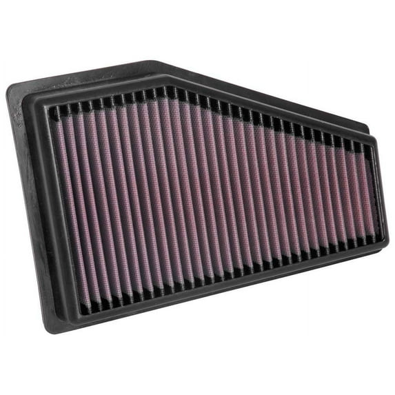 K&N Engine Air Filter: High Performance, Premium, Washable, Replacement Filter: 2019 Jeep Cherokee, 3.2L V6 and 2.4L L4, , 33-5089