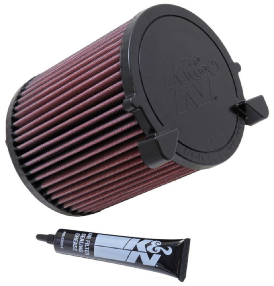 K&N Engine Air Filter: High Performance, Premium, Washable, Replacement Filter: Fits Select 2003-2016 VOLKSWAGEN/SEAT/SKODA/AUDI Vehicle Models (See Description for Fitment Information) E-2014