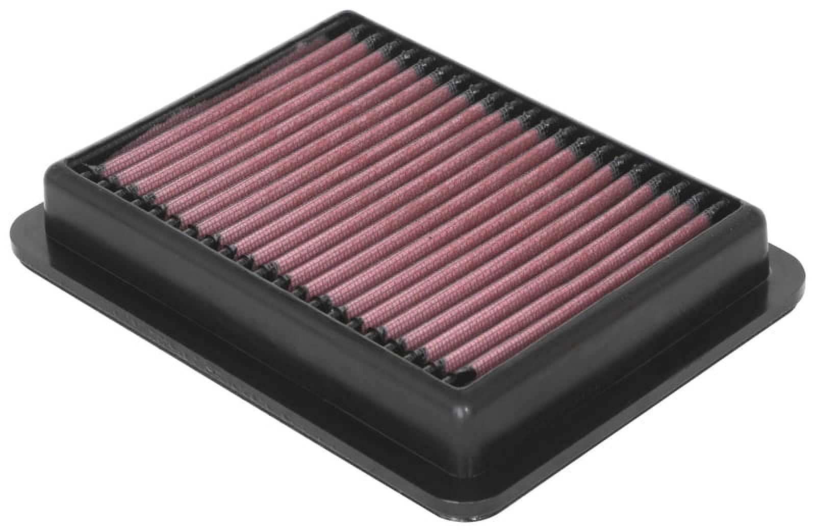 K&N Engine Air Filter: Reusable, Clean Every 75,000 Miles, Washable, Premium,