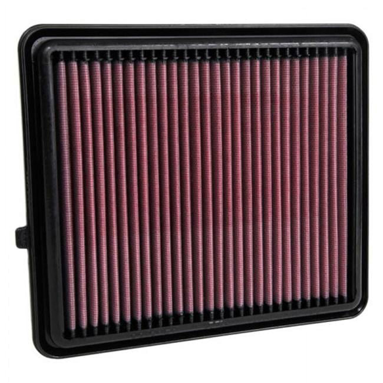 Filtro Aria K&N 33-3037 Ad Alto Flusso, Rosso – Lavabile E Riutilizzabile, Fino A 60.000 Miglia Di Durata