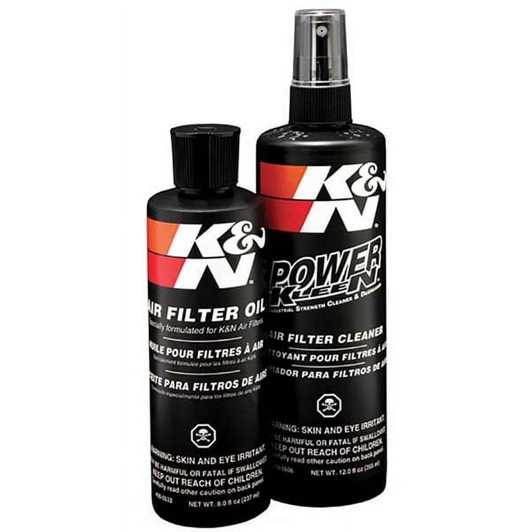 K&N Sportluftfilter Airfilter Reiniger Öl Set Flasche Power Kleen