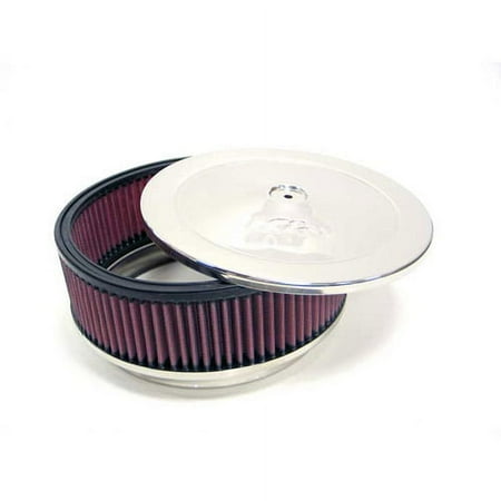 K&N Filters 59-0284 Round Straight Air Filter Marine Flame Arrestor
