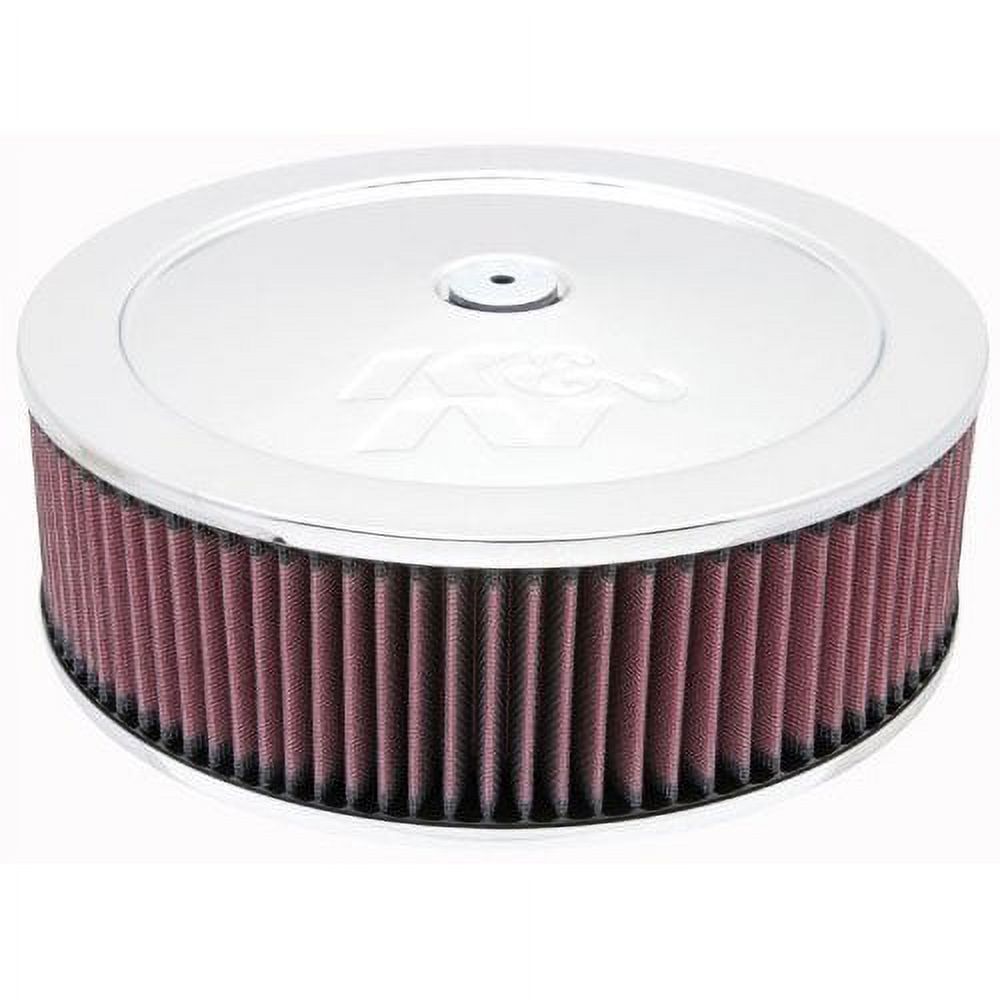 K&N Performance Universal Round Air Filter Assembly, 60-1230