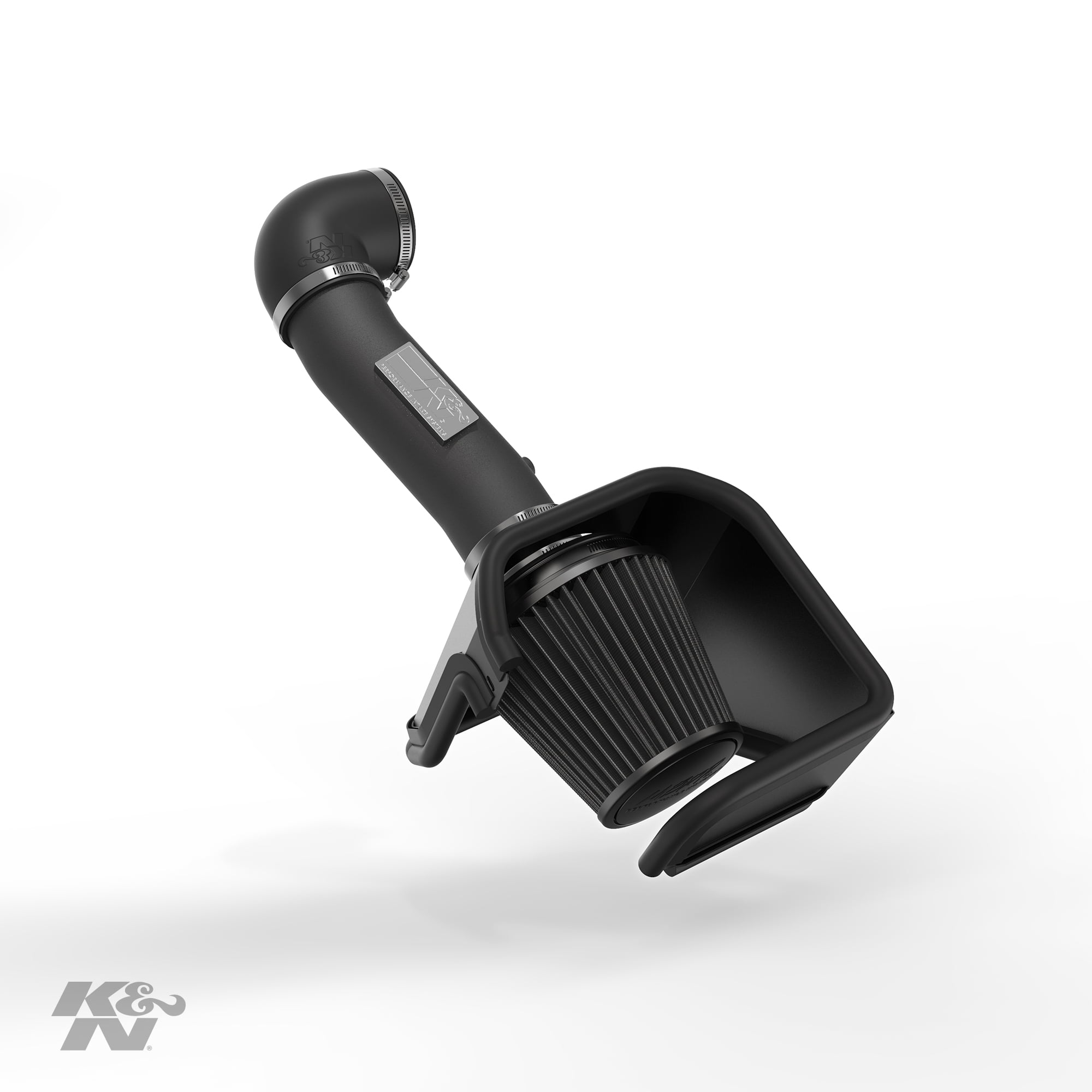 K&N BlackHawk Cold Air Intake System: Easy Installation, Engineered to Maximize Airflow, Boost Horsepower & Torque, 71-1542