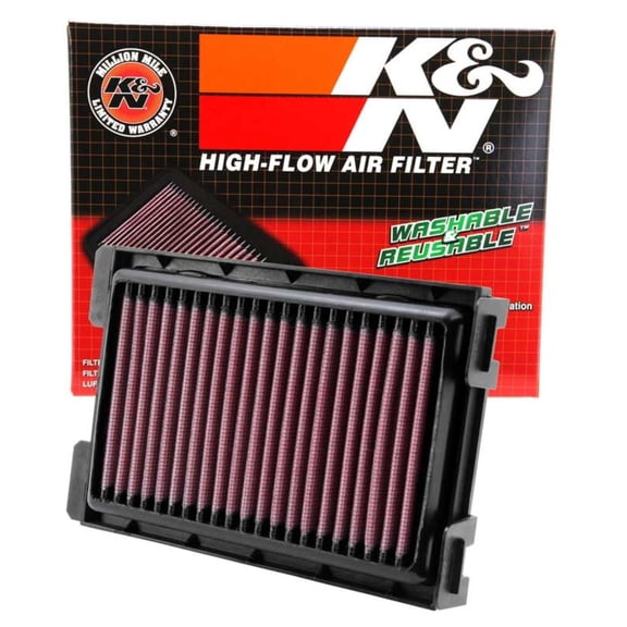 K&N Performance Powersports High-Flow Engine Air Filter: Washable, Multi-Layer Protection, Engineered to Boost Horsepower, HA-2511