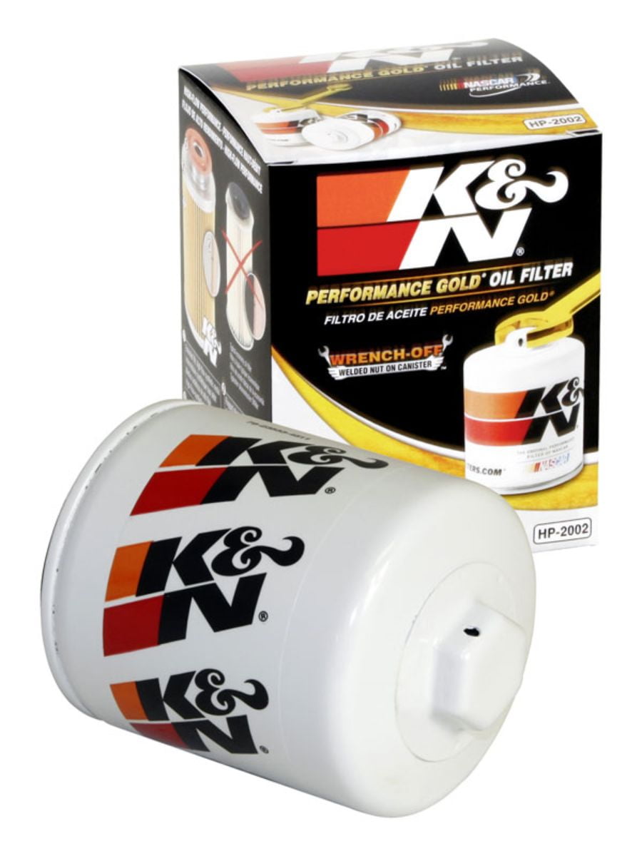 K&N Premium Oil Filter: Designed to Protect your Engine: Fits Select CHEVROLET/PONTIAC/BUICK/CADILLAC Vehicle Models (See Product Description for Full List of Compatible Vehicles), HP-2002