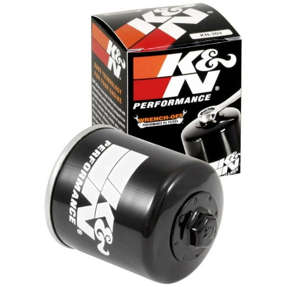 K&N KN-303 High Performance Wrench-Off Motor Oil Filter
