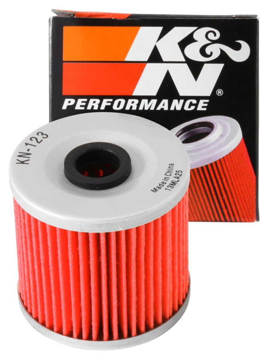 K&N Motorcycle Oil Filter High Performance, Premium, Designed to be