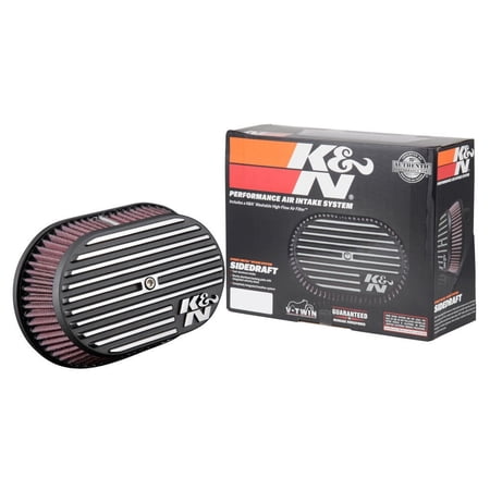 K&N Performance Air Intake System Air Cleaner Kit for Harley Davidson