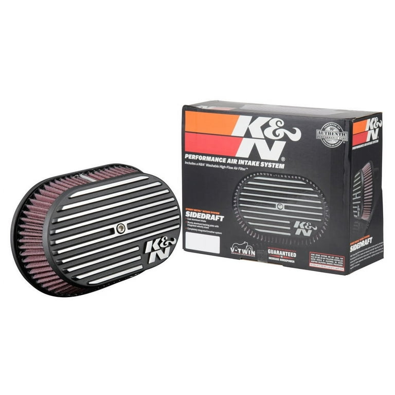 K&N Performance Air Intake System Air Cleaner Kit for Harley
