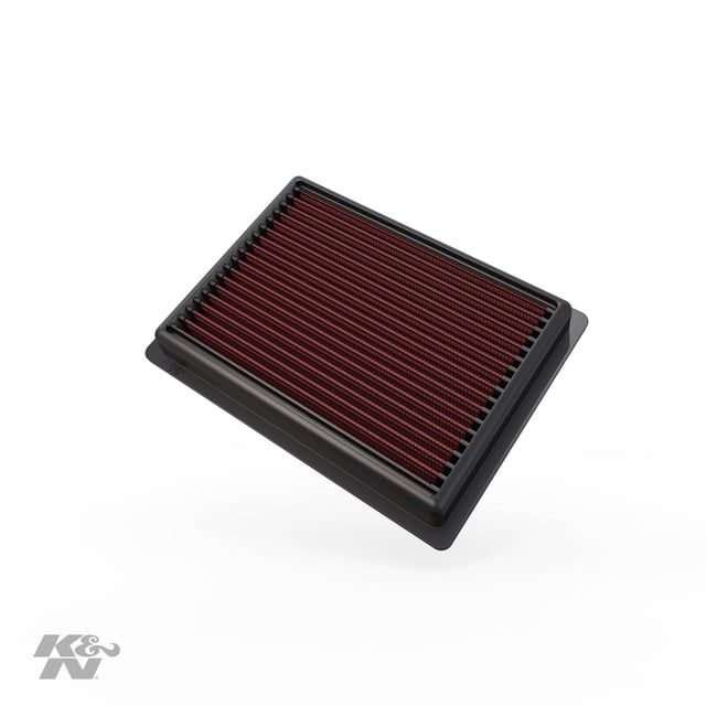 K&N Performance High-Flow Engine Air Filter: Washable, Multi-Layer ...