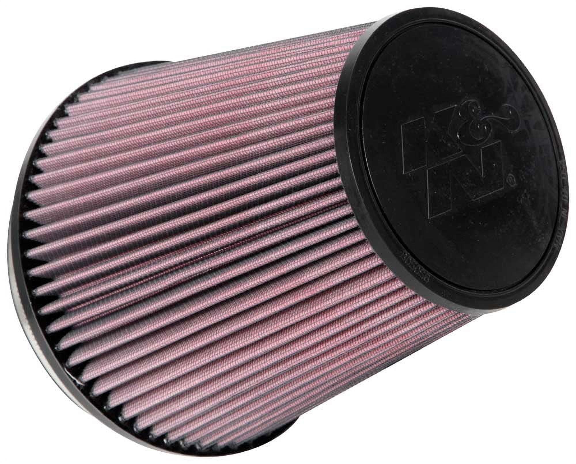 Free Shipping! K&N Universal Clamp-On Air Filter: High Performance ...