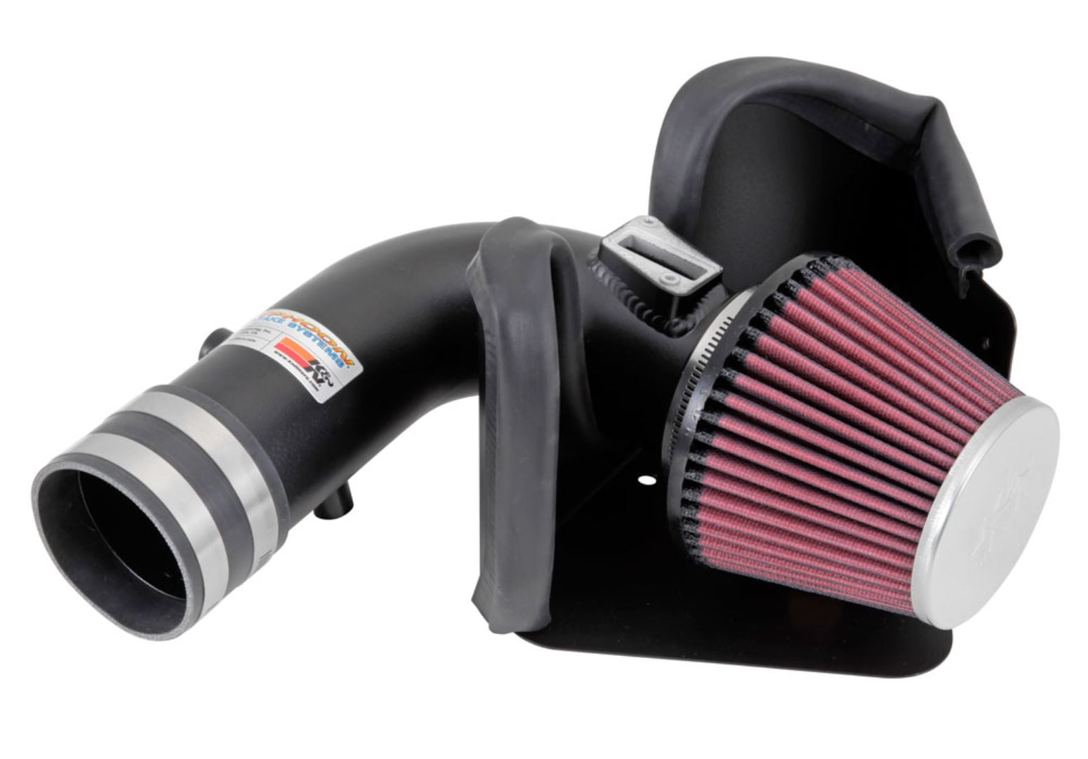 K&N Cold Air Intake Kit: High Performance, Guaranteed to Increase Horsepower: 2013-2019 NISSAN (Sentra) 69-7003TTK