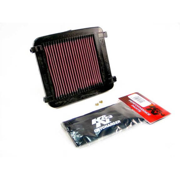 K&N Performance Powersports High-Flow Engine Air Filter: Washable, Multi-Layer Protection, Engineered to Boost Horsepower, SU-4002-T