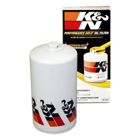 K&N Performance Oil Filter: 20,000 Mile Premium Engine Protection, Higher Oil Flow Rates, Compatible with All Oils, Optimized for Synthetic Oils, HP-6001 price history and forecast - K&N HP-6001