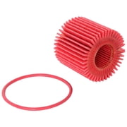 K&N Performance Oil Filter: 20,000 Mile Premium Engine Protection, Higher Oil Flow Rates, Compatible with All Oils, Optimized for Synthetic Oils, HP-7021