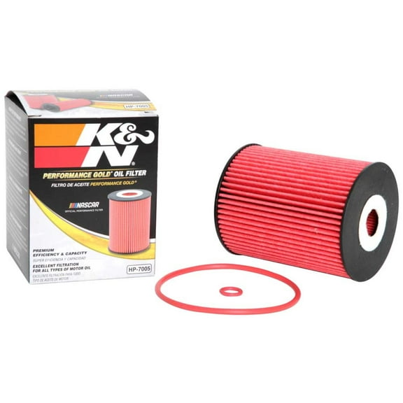 K&N Premium Oil Filter: Designed to Protect your Engine: Fits Select AUDI/PORSCHE/VOLKSWAGEN/FORD Vehicle Models (See Product Description for Full List of Compatible Vehicles), HP-7005