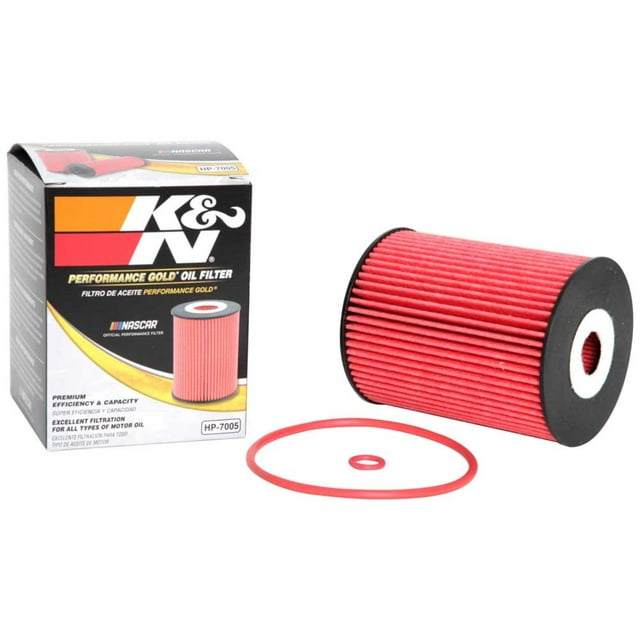 K&N Premium Oil Filter: Designed to Protect your Engine: Fits Select AUDI/PORSCHE/VOLKSWAGEN/FORD Vehicle Models (See Product Description for Full List of Compatible Vehicles), HP-7005