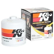 K&N Performance Oil Filter: 20,000 Mile Premium Engine Protection, Higher Oil Flow Rates, Compatible with All Oils, Optimized for Synthetic Oils, HP-2010