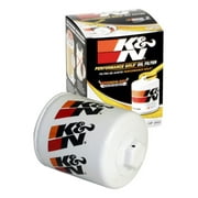 K&N Performance Oil Filter: 20,000 Mile Premium Engine Protection, Higher Oil Flow Rates, Compatible with All Oils, Optimized for Synthetic Oils, HP-2002