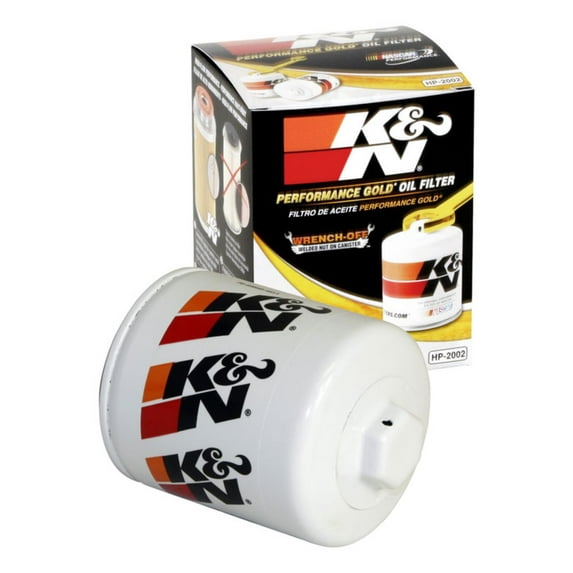 K&N Premium Oil Filter: Designed to Protect your Engine: Fits Select CHEVROLET/PONTIAC/BUICK/CADILLAC Vehicle Models (See Product Description for Full List of Compatible Vehicles), HP-2002
