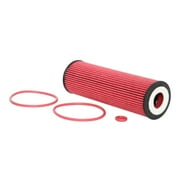 K&N Performance Oil Filter: 20,000 Mile Premium Engine Protection, Higher Oil Flow Rates, Compatible with All Oils, Optimized for Synthetic Oils, HP-7037