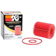 K&N Performance Oil Filter: 20,000 Mile Premium Engine Protection, Higher Oil Flow Rates, Compatible with All Oils, Optimized for Synthetic Oils, HP-7023