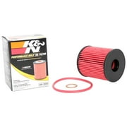 K&N Performance Oil Filter: 20,000 Mile Premium Engine Protection, Higher Oil Flow Rates, Compatible with All Oils, Optimized for Synthetic Oils, HP-7024