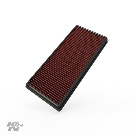 K&N Engine Air Filter: High Performance, Premium, Washable, Replacement Filter: 2009-2018 Land Rover V6/V8 (Discovery, Range Rover, LR4), 33-2446