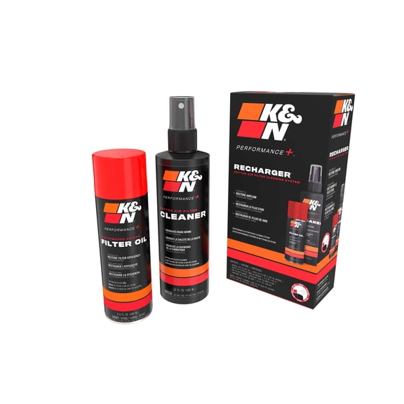K&N Performance Plus Universal Air Filter Recharger Kit, 99-5000
