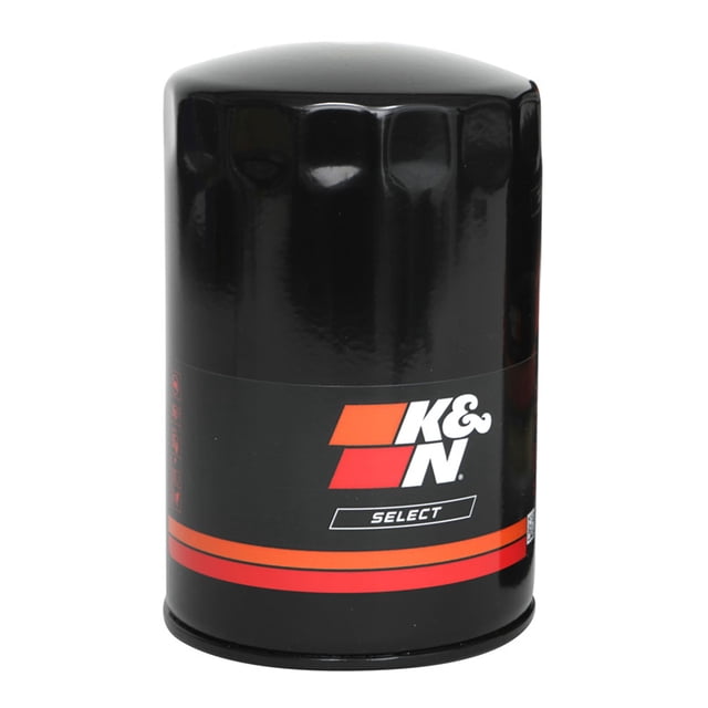 Engine Oil Life Accessory K&N Select Oil Filter SO-2001: Spin-On Up to 20,000 Mile Protection for ...