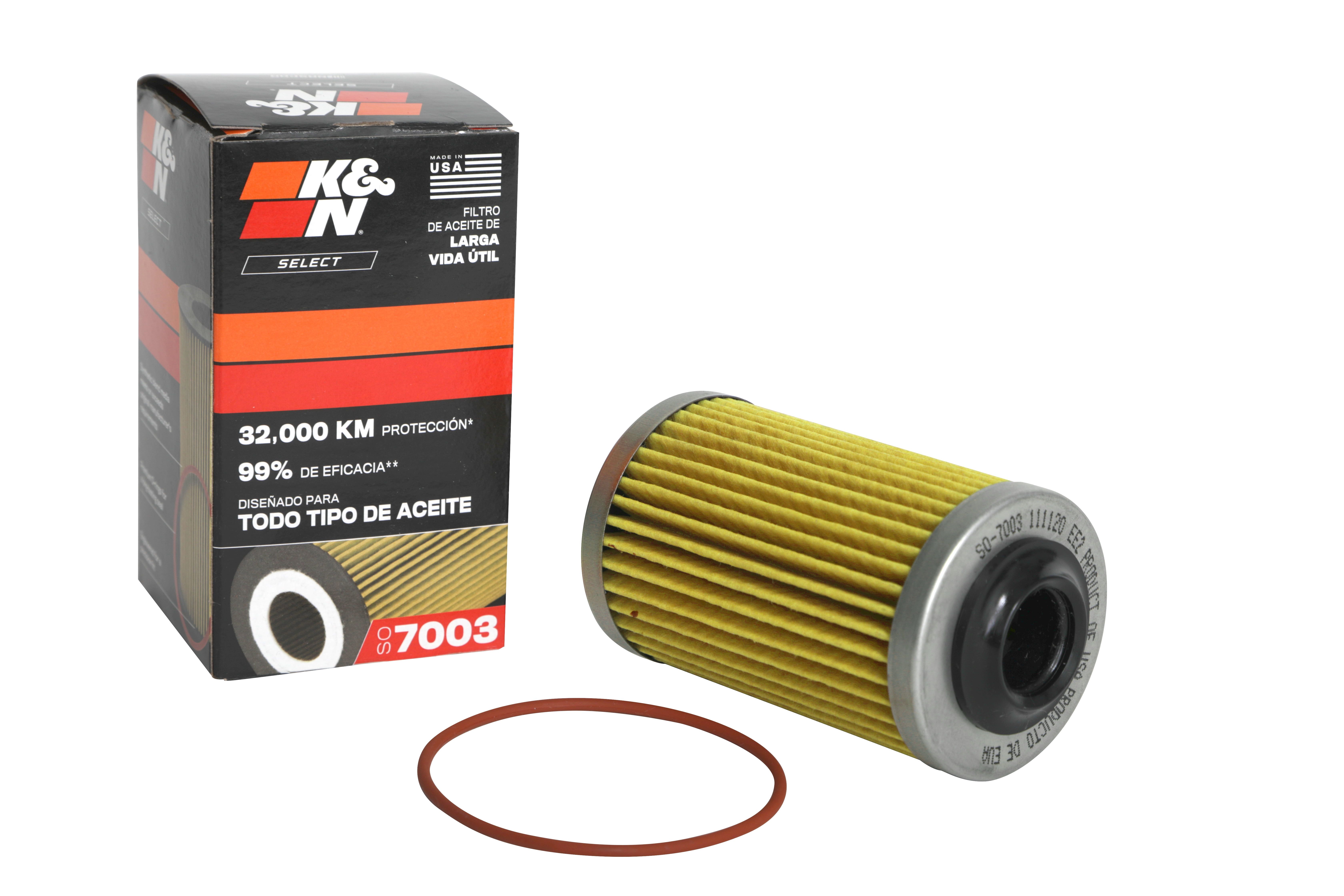 K&N Select Oil Filter SO7003, Designed to Protect your Engine Fits Select CHEVROLET/OLDSMOBILE
