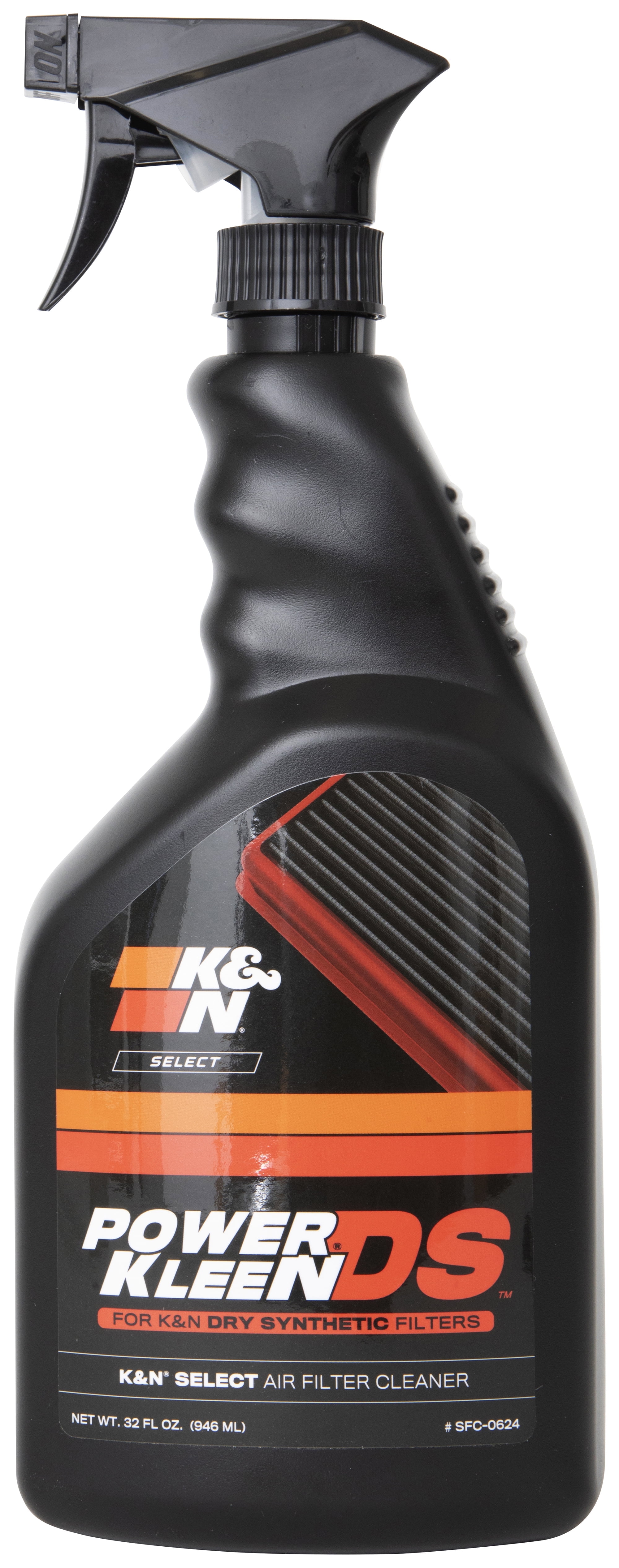 k＆c K&N, Air Filter Cleaner, SFC-0624, 32 Fl Oz, Trigger Spray