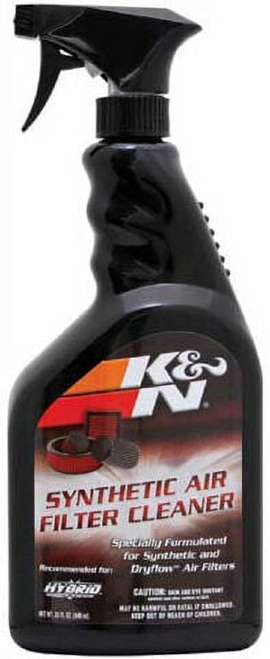 K&N Synthetic Air Filter Cleaner and Degreaser: 32 Oz Spray Bottle ...